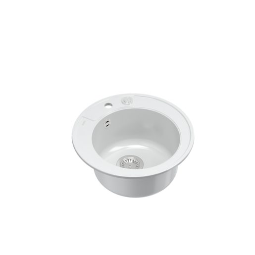 Quadron sudoper MORGAN 210, snježno bijela/čelik s daljinskim upravljanjem