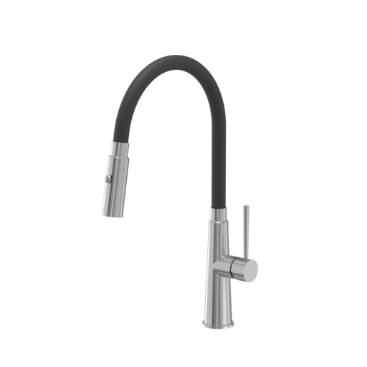 Quadron slavina GINA, čelik/crna cijev