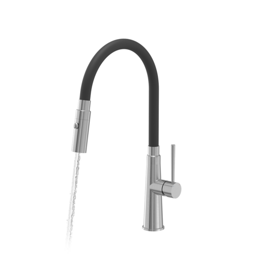 Quadron slavina GINA, čelik/crna cijev