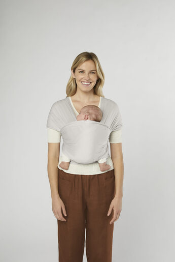 Ergobaby Aura Sustainable Mesh marama, Soft Grey