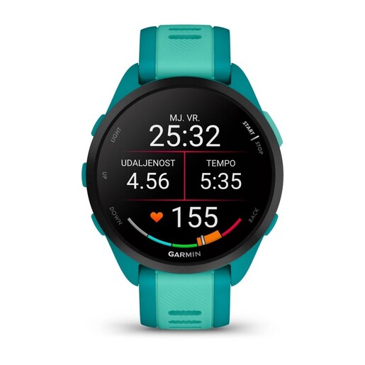 Garmin Forerunner 165 Music Turquoise Aqua, 010-02863-32, pametni sat