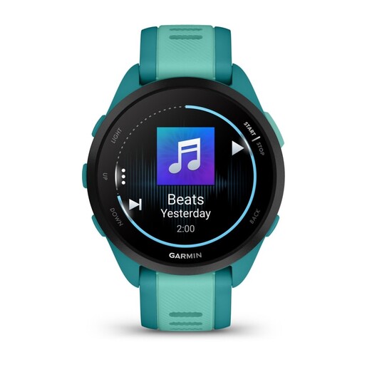Garmin Forerunner 165 Music Turquoise Aqua, 010-02863-32, pametni sat