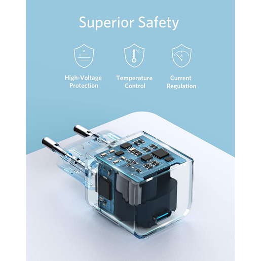 Anker Powerport III 20W USB-C zidni punjač, bijeli