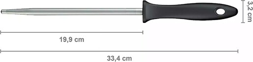 FISKARS brusilica noževa Essential, 20 cm (1065581)