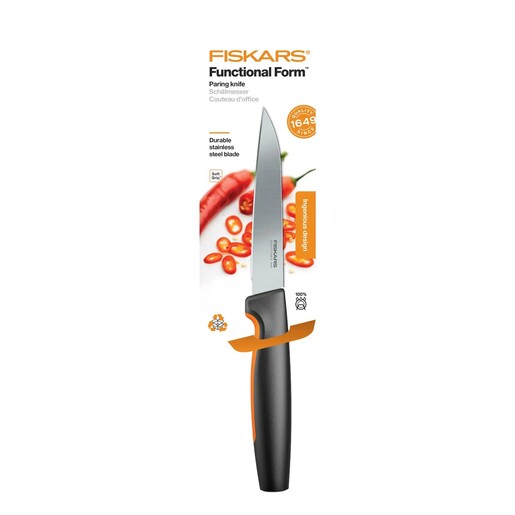 FISKARS nož za guljenje Functional Form, 11 cm (1057542)