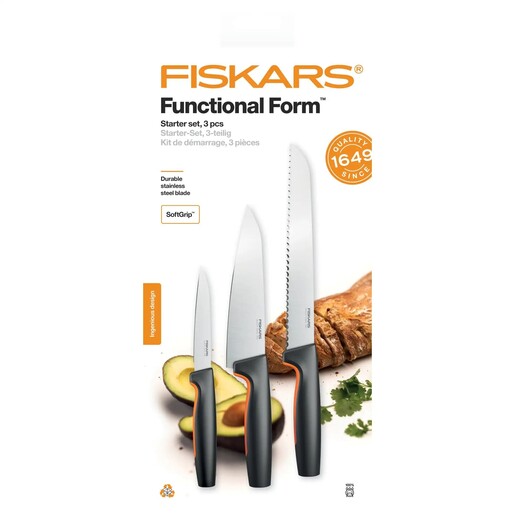 FISKARS set noževa Starter Functional Form, 5/1 (1057558)