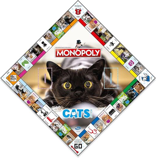 Monopoly - Cats (Bespoke tokens)
