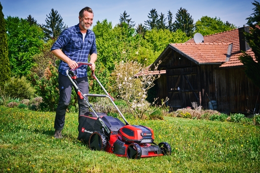 EINHELL akumulatorska samohodna kosilica u setu GP-CM 36/47 S Li BL (4x 4,0 Ah)