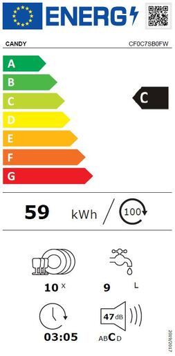 Candy perilica posuđa CF0C7SB0FW