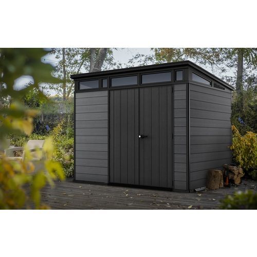 KETER vrtna kućica Cortina 9x7, 279 x 218 x 226 cm,  siva