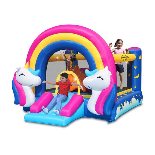 Igraonica Jednorog na napuhavanje, 335 x 265 x 215 cm