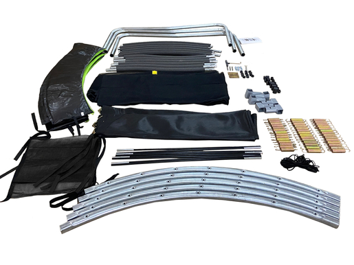 SPORT MAX trampolin, 366cm, crni - zeleni