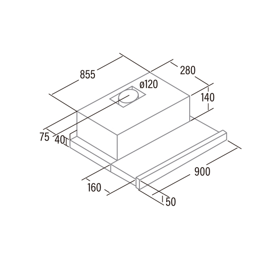 Cata napa TF-2003 Duralum 900 /D
