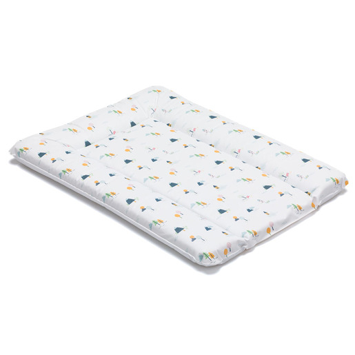 Fillikid podloga za prematanje Luxe Soft, 53x70x4 cm, Village White