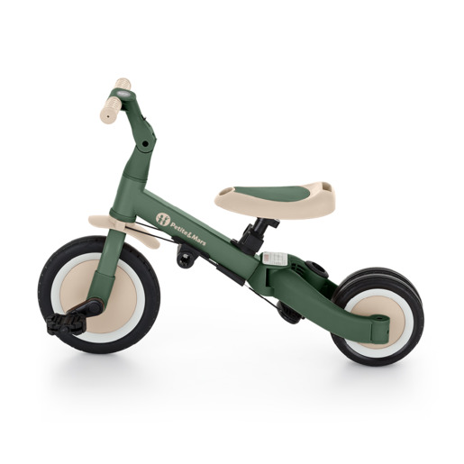 Petite&Mars tricikl Turbo 5 u 1, Misty Green