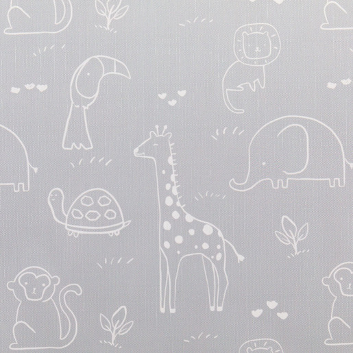 Fillikid podloga za prematanje Luxe Soft, 53x70x4 cm, Safary grey