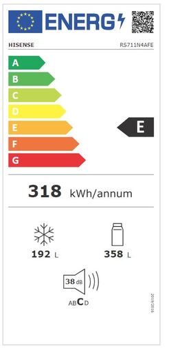 Hisense hladnjak RS711N4AFE