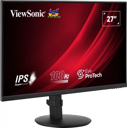 ViewSonic monitor VG2708A, IPS, FHD, 100Hz, 1ms, HDMI, DP, VGA, zvučnici