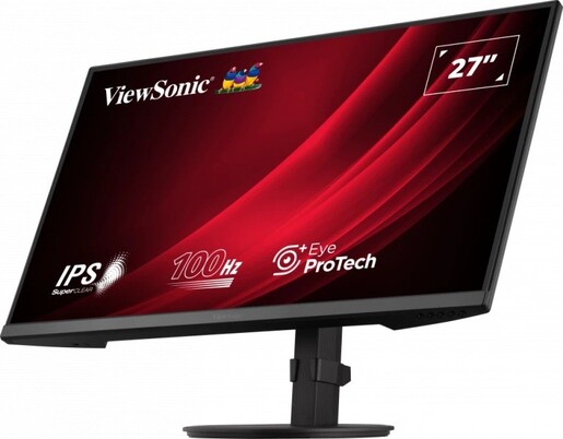 ViewSonic monitor VG2708A, IPS, FHD, 100Hz, 1ms, HDMI, DP, VGA, zvučnici