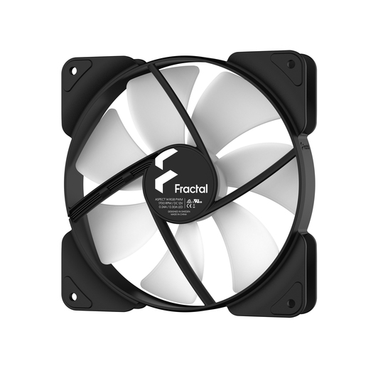 Ventilator za kućište Fractal Aspect 14 RGB PWM, 140 mm, crni