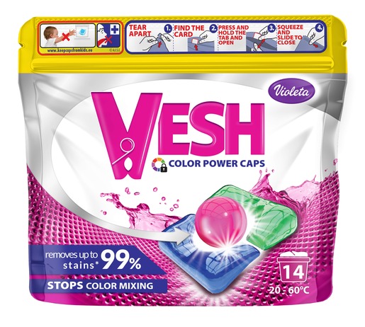 Vesh kapsule Color Power Caps, 14/1