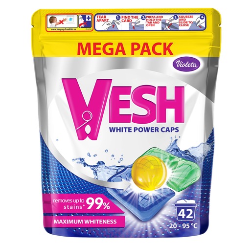 Vesh kapsule White Power Caps, 42/1