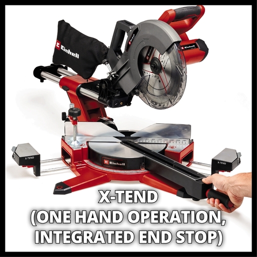 EINHELL akumulatorska potezna preklopna pila TE-SM 36/10 L Li-Solo