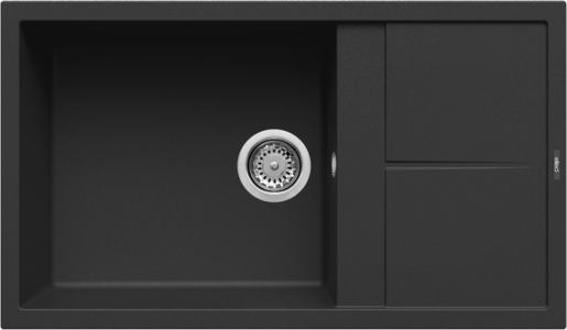 Elleci sudoper Unico 410 KT, Black