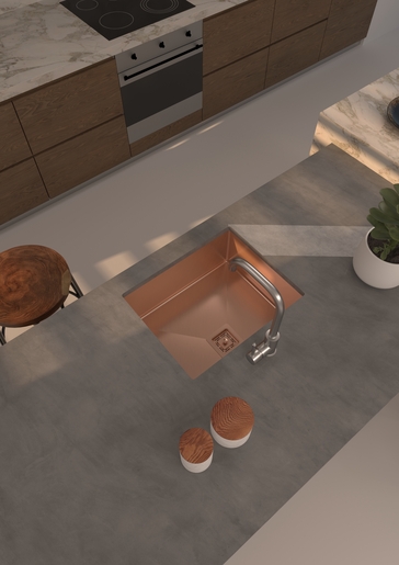 Helika sudoper Dera 100 L-G, Gold