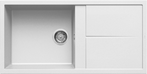 Elleci sudoper Unico 480 KT, White