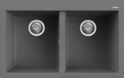 Elleci sudoper Quadra 350 KT, Dark Grey