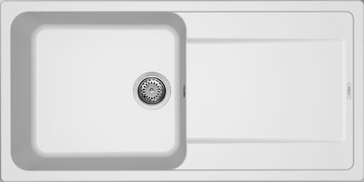 Elleci sudoper Life 480, Bianco