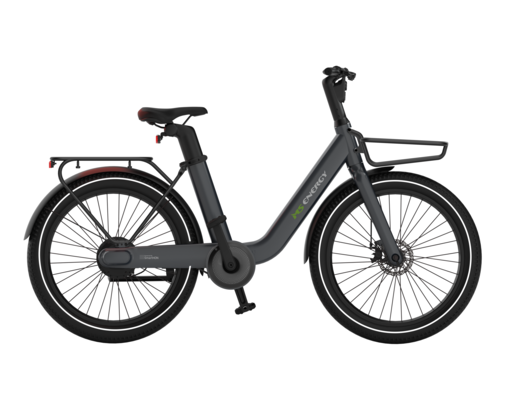 MS ENERGY električni bicikl Cityzen c102, sivi