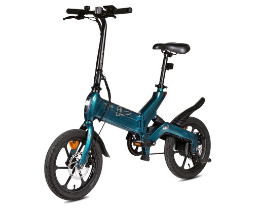 MS ENERGY električni bicikl Urbanfold i6, zeleni