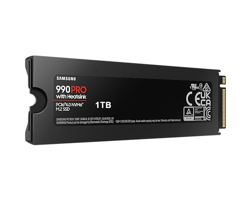 SSD 1TB Samsung 990 PRO with Heatsink M.2 NVMe (MZ-V9P1T0GW)