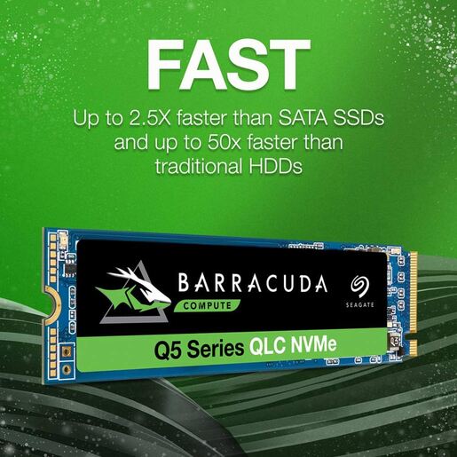 SSD 2TB Seagate BarraCuda Q5 M.2 NVMe (ZP2000CV3A001)