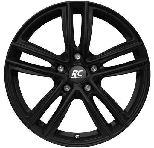 Aluminijski naplatak RC Design RC27 6x15 5/100 ET45 T1 SKM (Schwarz Klar Matt) - EAN kod 4250996354885