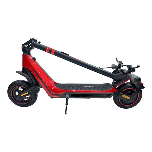 E-GONI električni romobil S20, crno/crveni