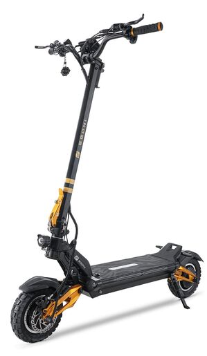 E-GONI električni romobil S66, crno/žuti