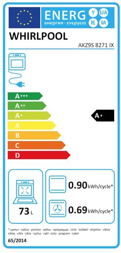 Whirlpool pećnica AKZ9S 8271 IX