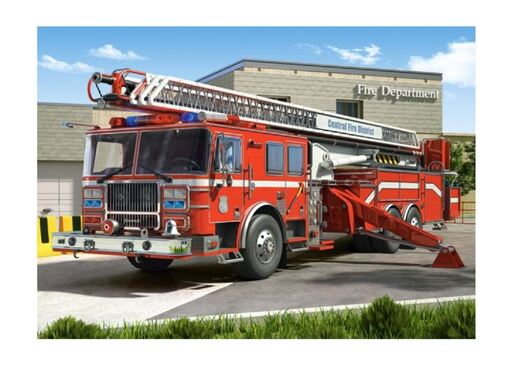 Puzzle 260 kom - Vatrogasni kamion