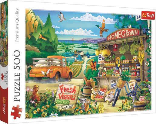Puzzle 500 kom - Jutro na selu