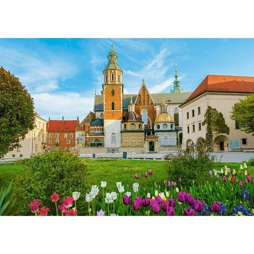 Puzzle 500 kom - Dvorac Wawel u Krakowu, Poljska