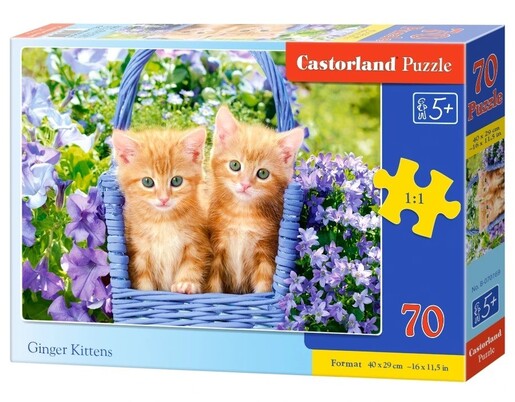 Puzzle 70 kom - Mačići