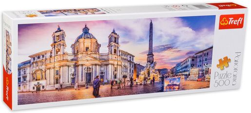 Puzzle 500 kom - Piazza Navona, Rim