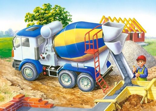 Puzzle 60 kom - Gradilište