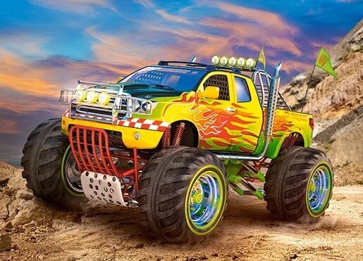 Puzzle 260 kom - Monster Truck