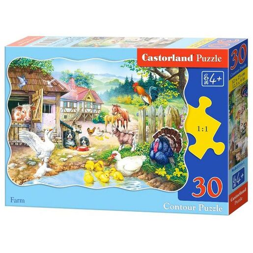 Puzzle 30 kom - Život na farmi