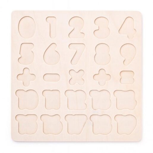 Drvene puzzle - Brojevi