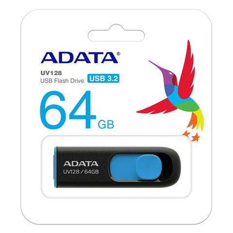 USB memorija Adata 64GB UV128 Blue